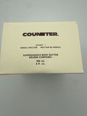 Counter Beautycounter Superquench Body Butter Neroli Nectar 180 mL 6 oz